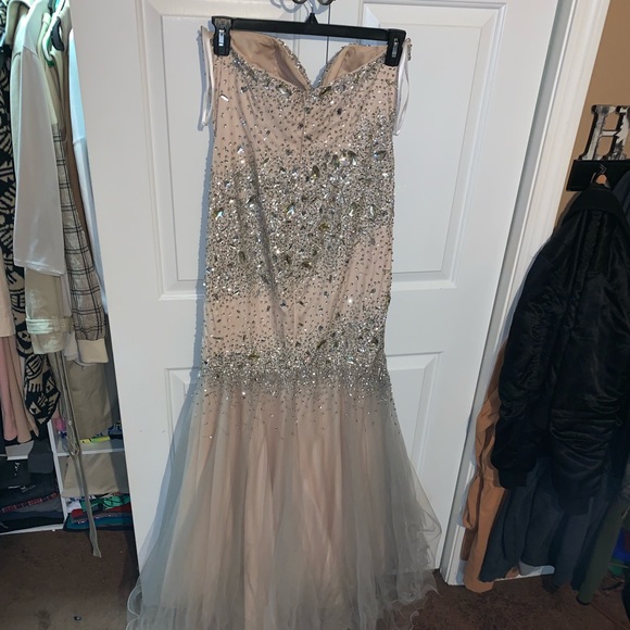 Sequin Prom Dress - Picture 4 of 8